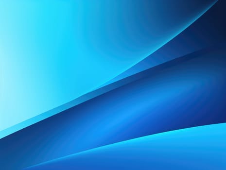Blue waves abstract background, liquid art pattern. Generative AI.