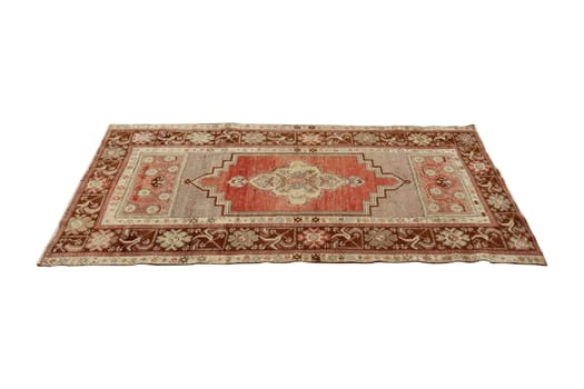 hand-woven, decorative wool Turkish carpet