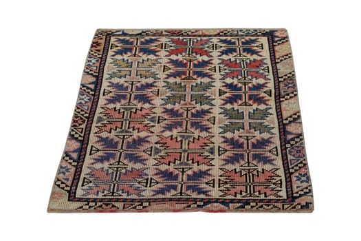 hand-woven, decorative wool Turkish rug