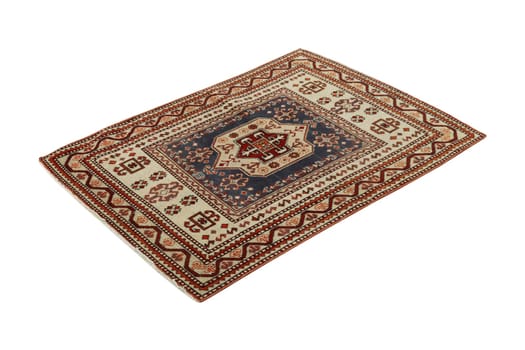 hand-woven, decorative wool Turkish rug
