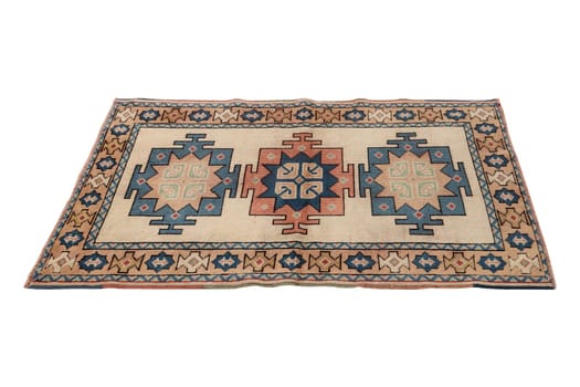 hand-woven, decorative wool Turkish carpet