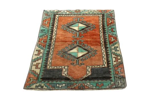 hand-woven, decorative wool Turkish carpet