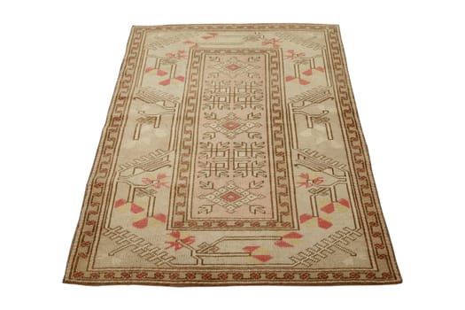hand-woven, decorative wool Turkish carpet