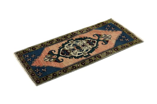 hand-woven, decorative wool Turkish carpet