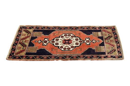 hand-woven, decorative wool Turkish carpet