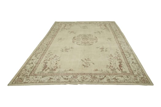 hand-woven, decorative wool Turkish carpet