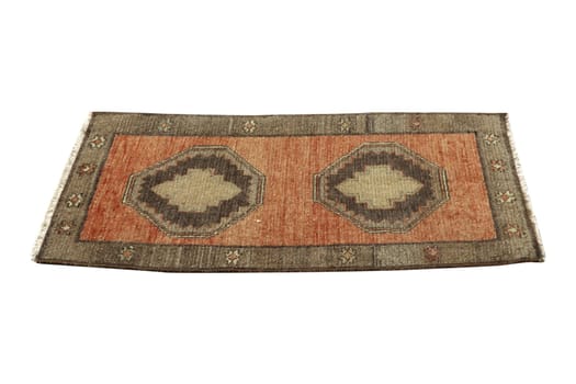 hand-woven, decorative wool Turkish carpet