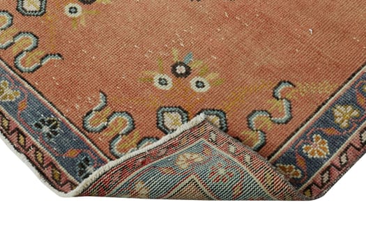 Textures and patterns in color from woven carpets