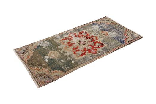 hand-woven, decorative wool Turkish carpet