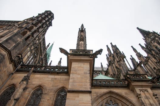 beautiful details of Saint Vitus Cathedral