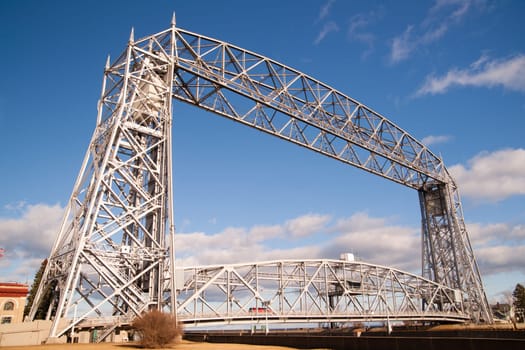 A beautiful but cold spring day in Duluth Minnesota