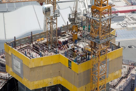 Construction site in Dubai