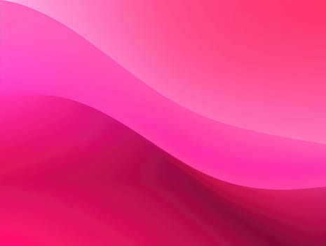 Pink wave and line abstract background. Generative AI.