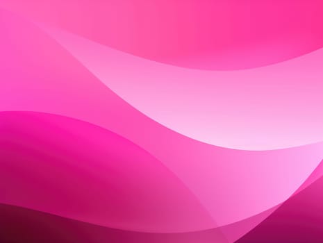 Pink wave and line abstract background. Generative AI.