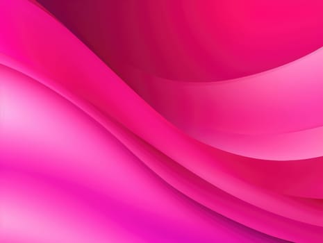 Pink wave and line abstract background. Generative AI.