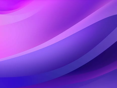 Abstract purple waves background. Generative AI.