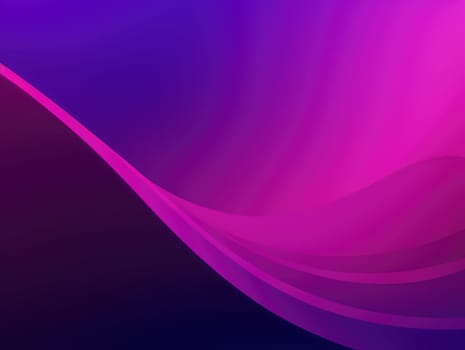 Abstract purple waves background. Generative AI.