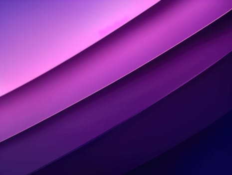 Abstract purple waves background. Generative AI.