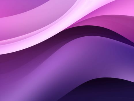 Abstract purple waves background. Generative AI.