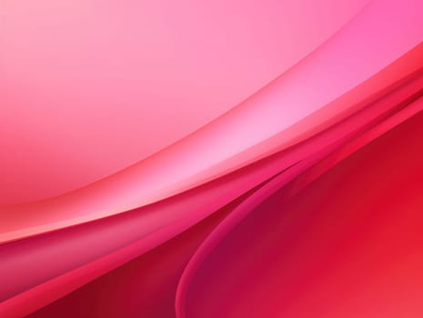Pink wave and line abstract background. Generative AI.