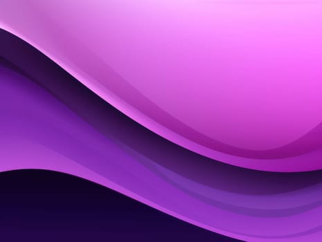 Abstract purple waves background. Generative AI.