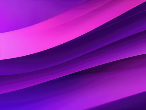 Abstract purple waves background. Generative AI.