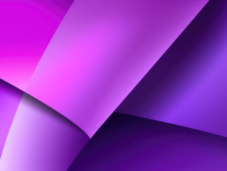 Abstract purple waves background. Generative AI.