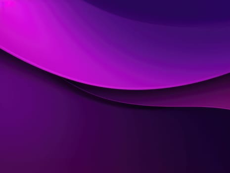 Abstract purple waves background. Generative AI.