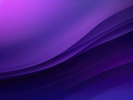 Abstract purple waves background. Generative AI.
