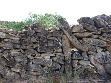 stone wall amazing old handcrafted natural construction