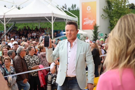 Stefan Mross (singer / presenter / entertainer)  in the ARD TV program "Immer wieder sonntags""."