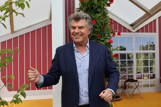 Andy Borg (singer / presenter) in the ARD TV show "Immer wieder sonntags""."