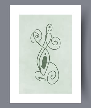 Abstract mugs asymmetry coffee wall art print. Printable minimal abstract mugs poster. Contemporary decorative background with coffee. Wall artwork for interior design.