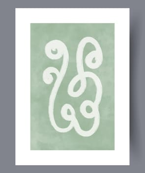 Abstract mugs asymmetry coffee wall art print. Printable minimal abstract mugs poster. Contemporary decorative background with coffee. Wall artwork for interior design.