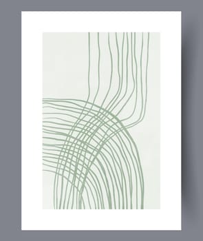 Abstract mugs asymmetry coffee wall art print. Printable minimal abstract mugs poster. Contemporary decorative background with coffee. Wall artwork for interior design.