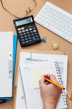 Filling tax forms