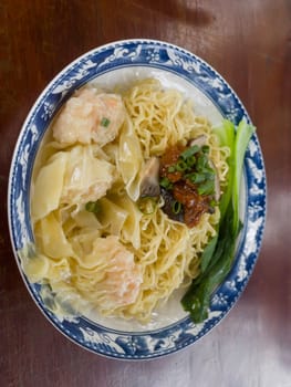 Breakfast street food in Thailand, stock photo