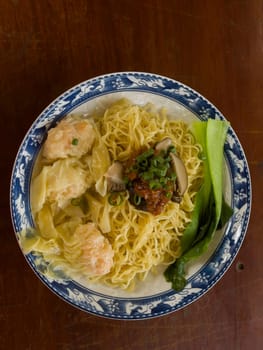 Breakfast street food in Thailand, stock photo