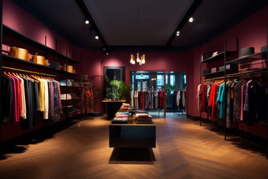 In the heart of a trendy shopping district, this chic boutique stands out as a symbol of style and luxury. With its carefully curated selection of high-end products and attention to detail in its decor and presentation, it draws in customers from around the world. (generative AI)