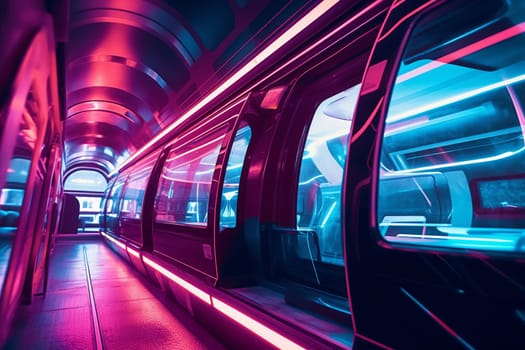 A company at the forefront of transportation innovation develops next-generation vehicles and infrastructure that revolutionize how people move around their cities. With an eye towards convenience, sustainability, and style, they offer transformative solutions that make travel fast, efficient, and affordable. (generative AI)