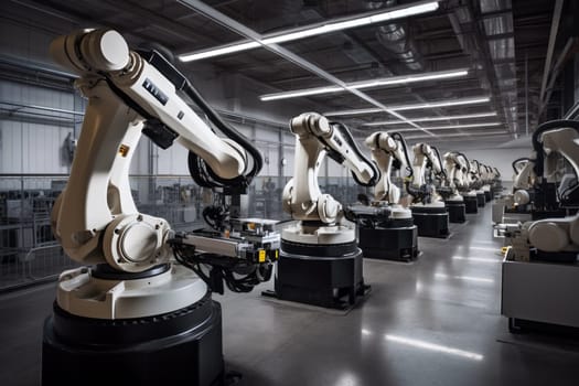 A robotics company at the cutting edge of the field designs advanced machines for a variety of applications, from manufacturing to space exploration. With a focus on innovation and excellence, they aim to push the limits of what is possible and bring transformative technology to the world. (generative AI)