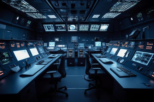 The brave souls who engage in commercial space travel rely on the expertise and skill of those in mission control. As the launch phase approaches, the room is alive with activity as engineers, technicians, and astronauts collaborate to see their mission through to a successful conclusion. (generative AI)