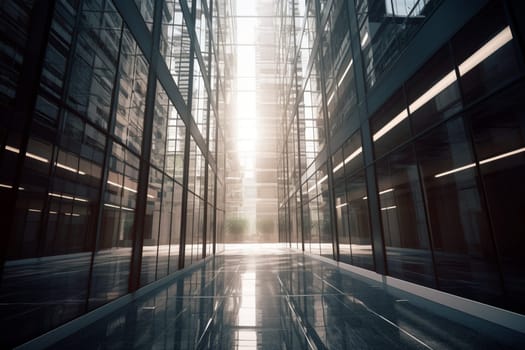 As the engines of finance turn day and night, this world-class financial center provides the infrastructure and expertise needed to manage the wealth and assets of the world's most successful individuals and institutions. The environment is one of efficiency, professionalism, and discretion, as bankers and investors work tirelessly to provide the best returns for their clients. (generative AI)