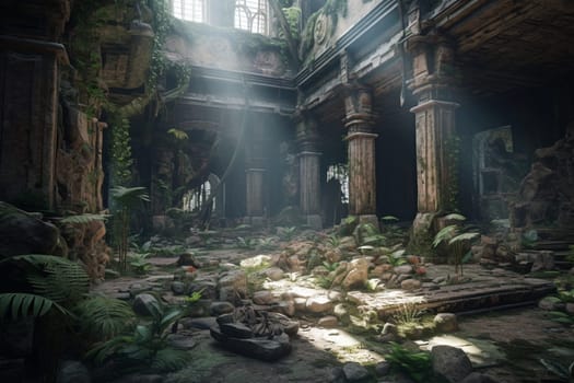 In a remote part of the world, a team of dedicated archeologists make an incredible discovery: a lost city filled with treasures beyond their wildest dreams. The environment is steeped in history and mystery, with every detail and artifact holding clues to the past. The team is determined to uncover the secrets of the city, no matter the cost. (generative AI)