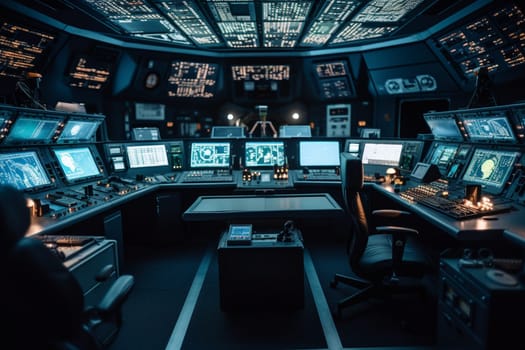 The brave souls who engage in commercial space travel rely on the expertise and skill of those in mission control. As the launch phase approaches, the room is alive with activity as engineers, technicians, and astronauts collaborate to see their mission through to a successful conclusion. (generative AI)