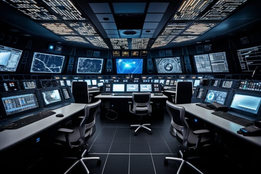 The brave souls who engage in commercial space travel rely on the expertise and skill of those in mission control. As the launch phase approaches, the room is alive with activity as engineers, technicians, and astronauts collaborate to see their mission through to a successful conclusion. (generative AI)