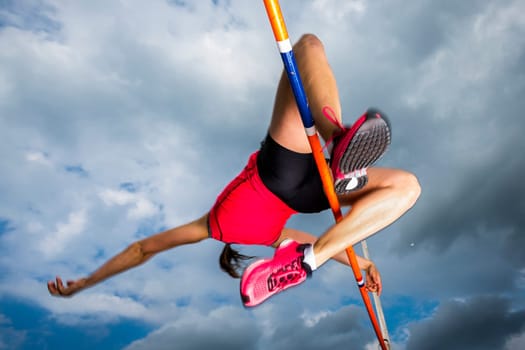 High jump in athletics
