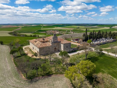 Hermitage of Our Lady of Tiedra la Vieja, in the province of Valladolid Spain