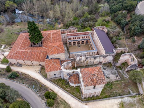 Monastery of San Pedro de Arlanza in Covarrubias Burgos Spain