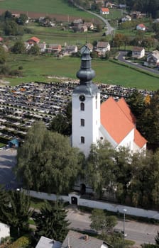 Parish Church of Our Lady of Snows in Kutina, Croatia